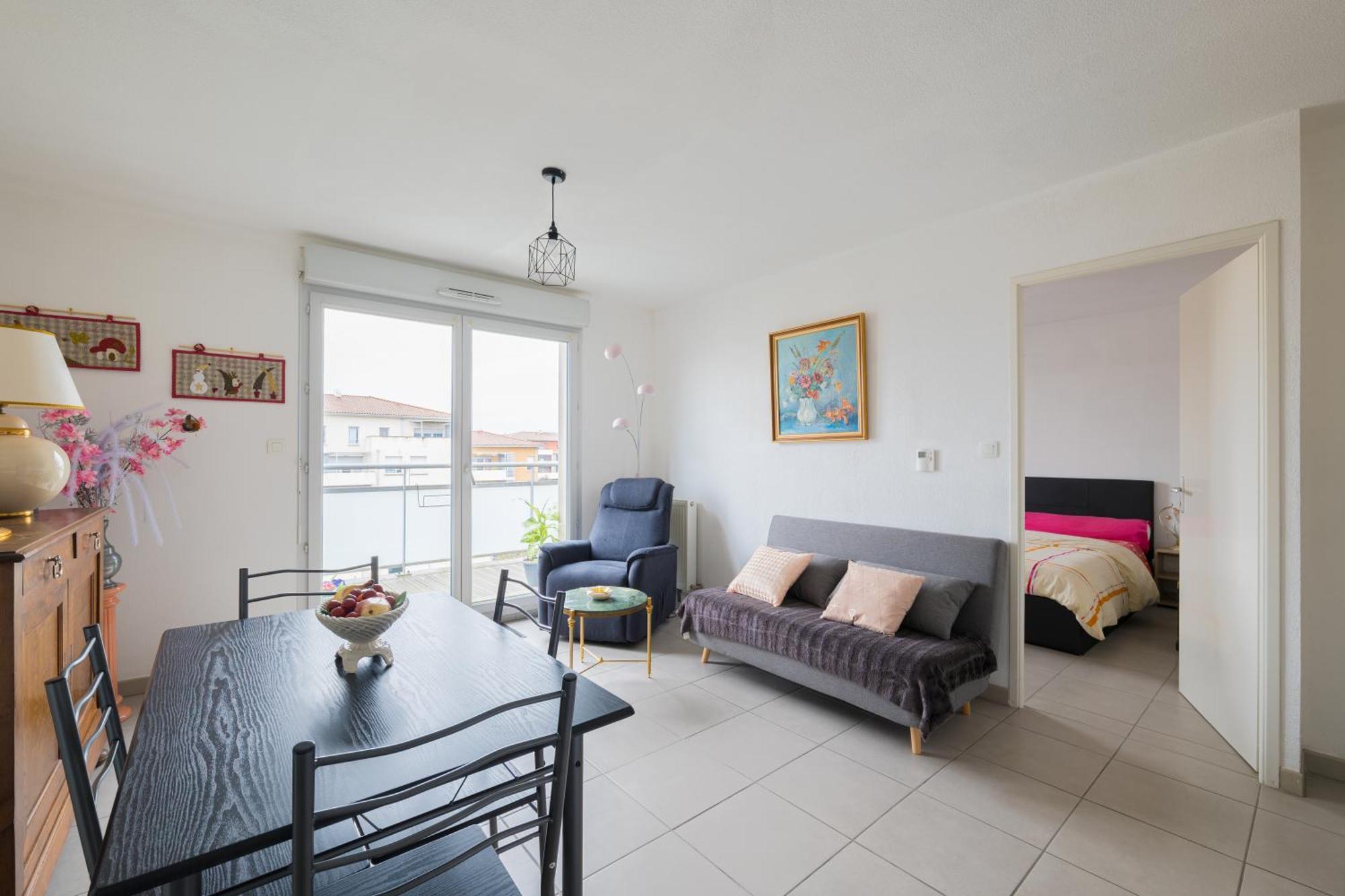 T2 Calme & Charmant Proche De Toulouse - A 2Min Du Campus Tbs Quint-Fonsegrives Bagian luar foto